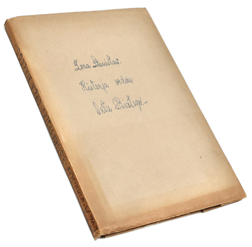 Stanisław Łoza „Historia Orderu Orła Białego” 1922, Warszawa - EX LIBRIS Stanisław Aulich